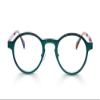 eyebobs - Hard Wear | Premium Reading Glasses for Men and Women | Round Frame for Narrow Faces, Satin Pine Green Metal, 1.75 view 1