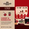 Buck Naked Bears - Cherry Kombucha Gummy Bears - Soft, Smooth, and Sweeter Like a Fruit Snack - Plant-Based Gummies Good Snack Choice - Non-GMO - Clean Label Gummy Candy, Vegan - 3.5oz 3-Pack view 3