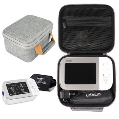 Alltravel Case for OMRON Platinum Blood Pressure Monitor, Upper Arm Cuff, Digital Bluetooth Blood Pressure Machine, Strong Compact Replacement case