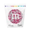 M&M'S World It's A Girl Milk Chocolate Candy 5lb Bag with Pink and White M&M'S for Baby Girl Showers Gender Reveal Parties and Baby Celebration Favors view 1
