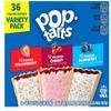 ASHERPRO Toaster Pastries, Frosted Cherry, Frosted Strawberry, and Frosted Blueberry, 20 Ounce (Pack of 3) = 36 count view 1