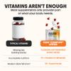 Awesome Everyday Essential Daily Nutrition Gummies - 9 Essential Amino Acids + Vitamins, Minerals & Organic Greens and Superfoods - Fermented Nutrition for Energy, Brain & Immunity Adults 28 Count view 2