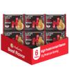 Hethstia Protein Ramen Spicy Beef Flavor, 6-Pack High-Protein Instant Noodle Meal, Plant-Based 32g Protein, Vegan, Non-GMO, Low Fat, Air-Dried, Non-Fried, Healthy Spicy Ramen Soup view 1