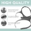 2 Pack Replacement Headgear Compatible with Fisher & Paykel Simplus Nasal Mask, Comfortable Head Strap for Full Face Mask Strap with Clips - M/L view 4