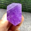 AtkitS Meditation Natural Amethyst Quartz Obelisk Crystal Wand Point Specimen (Size : 1pcs) view 2