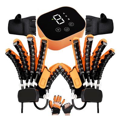 ASHLGQB Rehabilitation Robot Glove, Hand Stroke Hand Therapy Equipment, Hand Function Rehabilitation Training Device, Relieve Hand Muscle Stiffness