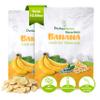 DARLAC FARMS Freeze Dried Banana Slices, Pack of 2 (5.29 Oz Each)  100% Real Fruit, No Sugar Added, Crispy & Light Healthy Fruit Snacks for Kids & Adults, Vegan, Gluten-Free view 1