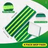 4 Pack Spray Mop Pads Refills Compatible with Libman Freedom Spray Mop, Reusable Microfiber Spray Mop Head Replacement, 16 in Spray Mops for Floor Cleaning (ONLY Pads) view 3