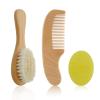 FGDTREE Cap Brush Silicone Hair Brush Comb Set Hair Comb for Baby Toddlers Scalp Massage Bath Brushes Travel Gear Infant Hair Brush Cap