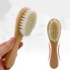FGDTREE Cap Brush Silicone Hair Brush Comb Set Hair Comb for Baby Toddlers Scalp Massage Bath Brushes Travel Gear Infant Hair Brush Cap view 4