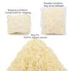 Art Secret Crinkle Cut Paper Shred Filler for Packing and Filling Gift Baskets - 2 LB (White) view 4