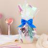 woric Iridescent Cellophane Wrap Roll, 82 Ft x 17 In, Clear Wrapping Paper view 3