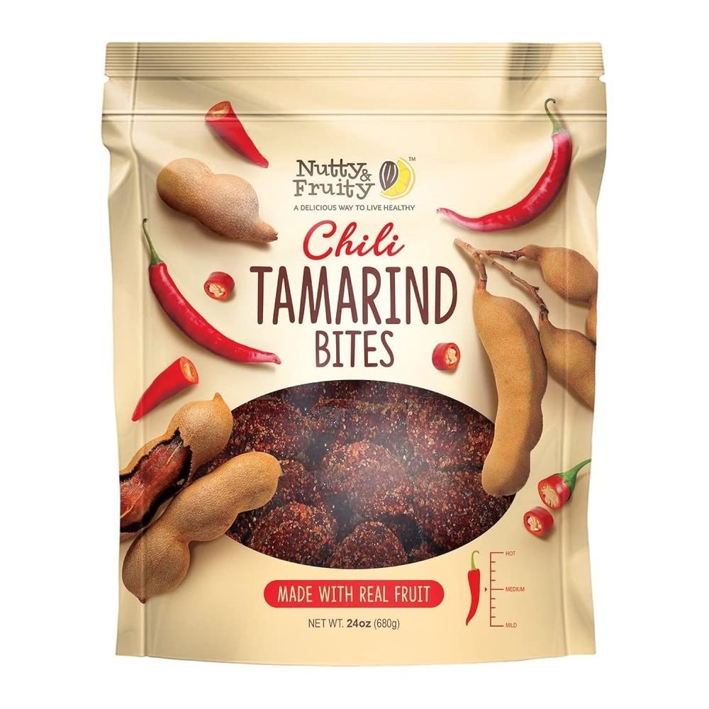 Generic Nutty and Fruity Chili Tamarind Bites ~ 24 Ounce, Large