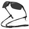 Wrap Around Full lens Reading Sunglasses for Men, Sport UV Protection Glasses with Readers for Driving/Running N45 (green, 1.5, x) view 1