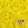 Art Secret Crinkle Cut Paper Shred Filler for Packing and Filling Gift Baskets - 2 LB (Yellow) view 1