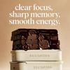Brainstorm 4-Pack | Functional Mushroom Chocolates | Energy Bites for Focus, Clarity & Cognitive Function | Lions Mane, Cordyceps, Guarana & Phosphatidylserine, Natural Caffeine view 2