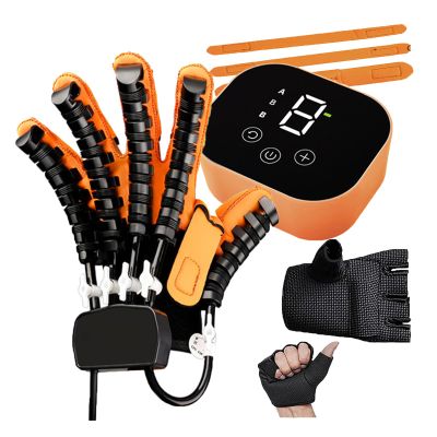 ASHLGQB Rehabilitation Robot Glove, Hand Stroke Hand Therapy Equipment, Hand Function Rehabilitation Training Device, Relieve Hand Muscle Stiffness