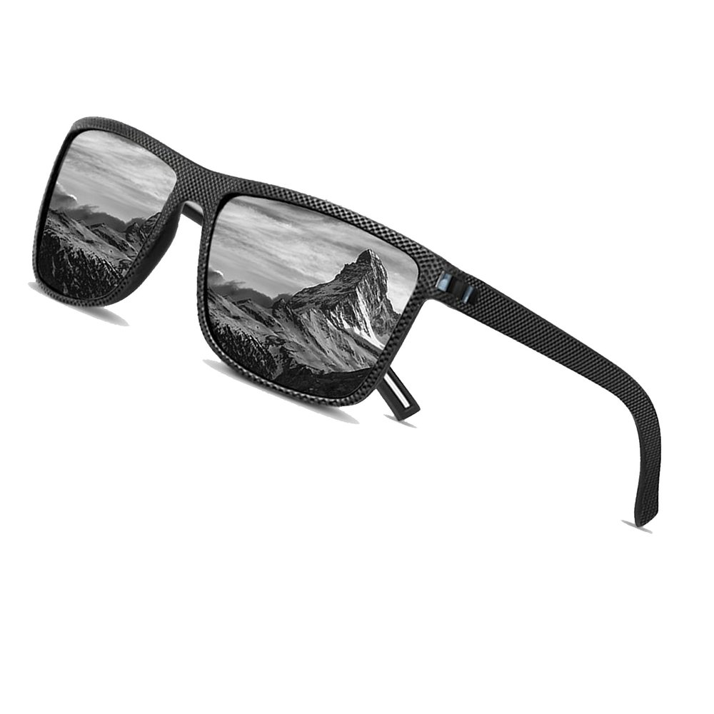 COTIA Mens Sports Full Reading Sunglasses Classic Square Reader Outdoor Driving Presbyopic Sun Glasses-Not Bifocals W35 (black, 4.0, x)