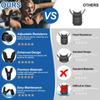 3 PCS Portable Breathing Trainer with Adjustable Resistance Settings (Black/Grey/White) view 2