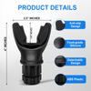 3 PCS Portable Breathing Trainer with Adjustable Resistance Settings (Black/Grey/White) view 4