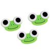 Hperu Contact Lens Case Cartoon Frog Shape Contact Lens Holder Cartoon Animal Lens Box 3PCS Cartoon Contact Lens Case111, Green view 3