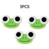 Hperu Contact Lens Case Cartoon Frog Shape Contact Lens Holder Cartoon Animal Lens Box 3PCS Cartoon Contact Lens Case111, Green view 4