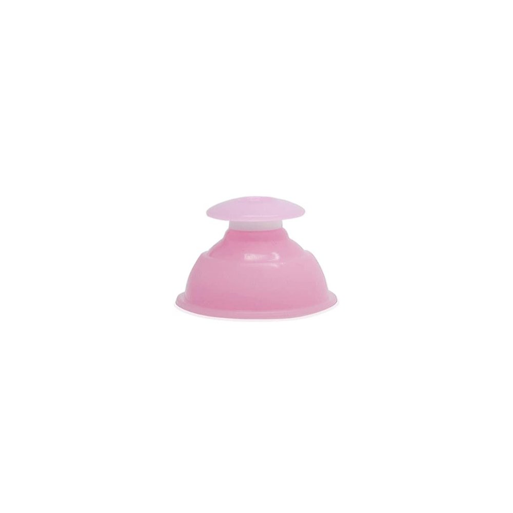 1pc Silicone Cupping Therapy Effective Cups Massage Professional Vacuum Cupping Anti Cellulite Suction Cup for Healthy Care(Pink) 111