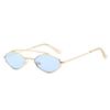 SightPerk Fashion Metal Double Beam Small Frame Tinted Lens Reading Glasses Outdoor Use Sun Reader (1 Blue, 1, x) view 1