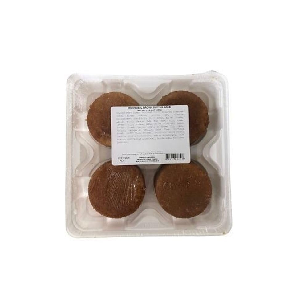 Sweet Street 4.32 Ounce Brown Butter Manifesto Cake, 4 count - 8 per case.