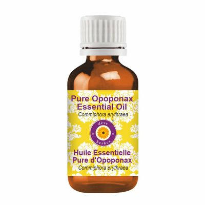 dve herbes Pure Opoponax Essential Oil (Commiphora erythraea) Natural Therapeutic Grade Steam Distilled 5ml (0.16 oz)