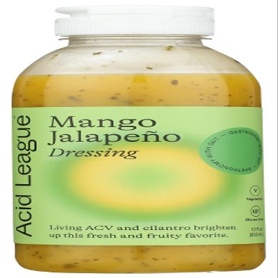 Acid League, Dressing Jalapeno Mango, 12 Fl Oz