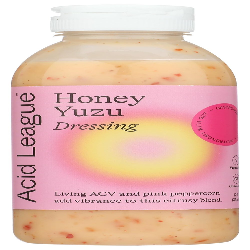 Acid League, Dressing Yuzu Honey, 12 Fl Oz