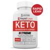 (3 Pack) Rapid Lean Keto ACV Extreme Pills 1675MG Keto Support Blend Capsule Alternative to Keto ACV Gummies Formulated Apple Cider Vinegar Extra Virgin Olive Oil Powder Green Tea Leaf 180 Capsules view 3