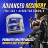 Alpha Supps Hydro 9 Aminos | EAA + Hydration Formula | Essential Amino Acids EAAs Powder with BCAAs & Electrolytes 30 Servings - Blueberry Lemonade view 3