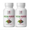 velvet beans seeds - MUCUNA PRURIENS EXTRACT - velvet beans dried, velvet beans mucuna pruriens, supplements, energy supplements for woman, mucuna pruriens seeds, mucuna organic 2 Bot 120 Capsuels view 1