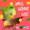 DORREL - Belgian Dark Chocolate Covered Mango Slices, High Energy Vegan Choco Snack, Delicious, Kosher & Non-GMO, Pack of 1 Dark Chocolate Fruit Bites, 8.8 oz / 250 g Ea view 2