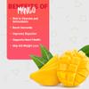 DORREL - Belgian Dark Chocolate Covered Mango Slices, High Energy Vegan Choco Snack, Delicious, Kosher & Non-GMO, Pack of 1 Dark Chocolate Fruit Bites, 8.8 oz / 250 g Ea view 4