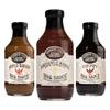Brownwood Farms BBQ Sauce, Made in Small Batches, Sweet and Tangy, Great on Fries, Meatloaf, Burgers, Glaze, Real Ingredients 20oz (3 Count, Variety) view 1