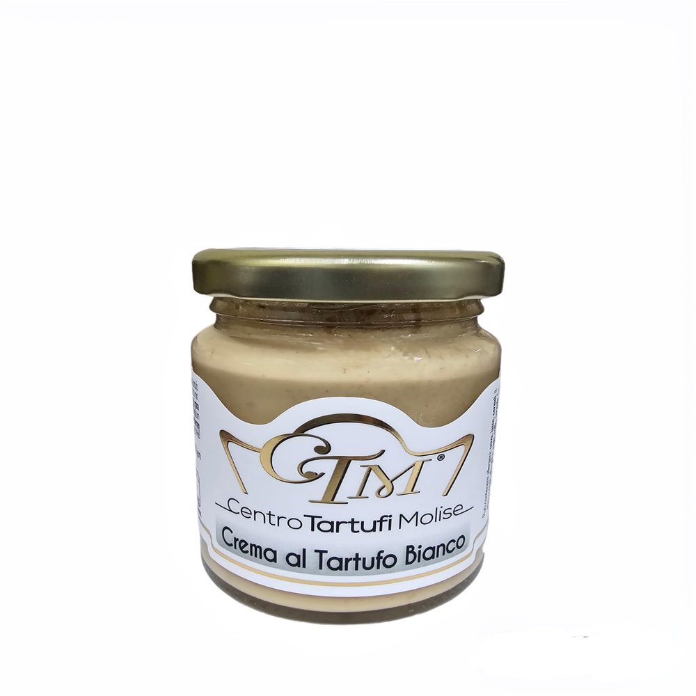 Centro Tartufi Molise Gourmet White Truffle Sauce (Crema Al Tartufo Bianco) 80g (2.82oz) Ideal for Pasta dishes and as a spread on sandwiches| PRESERVATIVE FREE- 100% ITALIAN PRODUCT