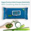 PDI Hygea Premium Multi-Purpose Washcloths, Personal Cleansing Body Wipes, Large Wipes 10" x 11.5", 60 Wipes Each, Pack of 6 view 4