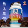 RYSE Loaded Protein Powder - Little Debbie Cosmic Brownie - 25g Whey Protein Isolate & Concentrate with Prebiotic Fiber & MCTs - Low Carb, Low Sugar, Digestive-Friendly - 27 Servings / 2 lb Tub view 4