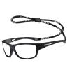 willochra Full lens Reader Glasses for Men Wrap Around Sports Reading Glasses Blue Light Blocking Presbyopic Readers F25 (BLACK, 3, x) view 1