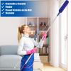 9PCS Dusters for Cleaning,Extendable Microfiber Duster with Extension Pole Up to 100'',Bendable Washable and Reusable Dusters Kit for Ceiling Fans, Blinds, High Ceilings, Furniture,Cars view 4