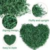Sukh Christmas Crinkle Cut Paper -Reusable Paper Shred Filler as Confetti Paper Stuffing Baskets Filler for Easter Thanksgiving Halloween Christmas Wedding Birthday Decorative Craft Box Bags Wrapping Supplies 4.9OZ(Dark Green) view 2