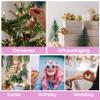 Sukh Christmas Crinkle Cut Paper -Reusable Paper Shred Filler as Confetti Paper Stuffing Baskets Filler for Cute Easter Wedding Birthday Decorative Craft Box Bags Wrapping Supplies 6OZ (Metallic) view 4