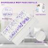 15 Pack Disposable Moping Pads Refills for Power Mop Multi-Surface Mop and PowerMop Wood Mop, Replacement Mop Pads for Floor Cleaning view 3
