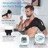 Comfitech Shoulder Ice Pack Wrap Sleeve for Better Putting On & Off, Reusable Gel Cold Pad for Arm, Large, Black view 4