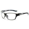 Wrap Around full lens Safety Glasses with Readers Sport Magnifying Safety Reading Goggles for Men Women N45 (clear, 2.5, x) view 2