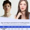 AOOLIA Aviator Reading Glasses for Women Men, Blue Light Blocking Computer Readers, Metal Frame Spring Temple Readers Glasses (Gold, 2.25, x) view 4