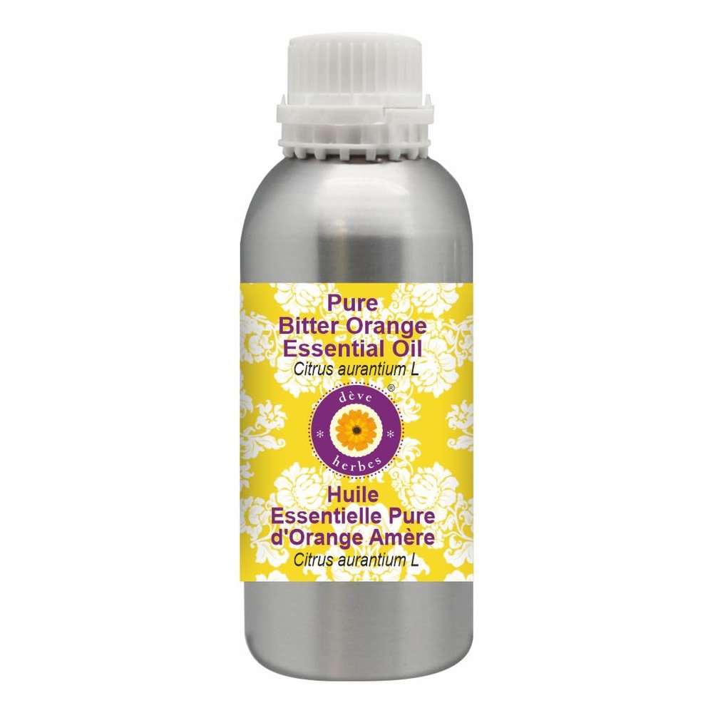 dve herbes Pure Bitter Orange Essential Oil (Citrus aurantium L) 100% Natural Therapeutic Grade 300ml (10 OZ)